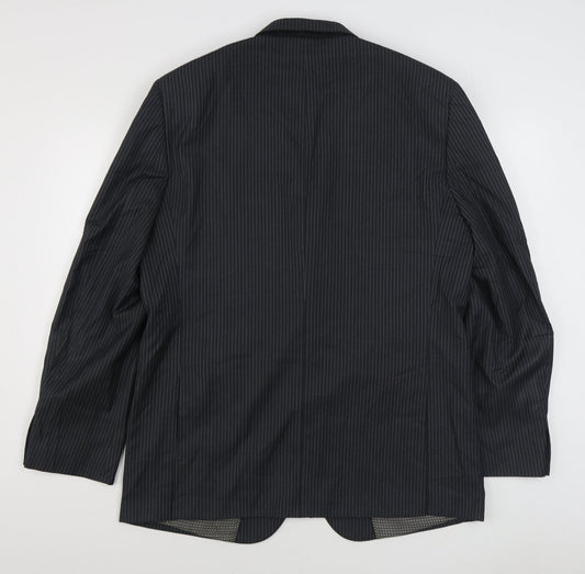 Mens UK Size 44 NEXT Regular Black Suit Jacket