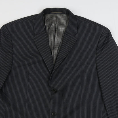 Mens UK Size 44 NEXT Regular Black Suit Jacket