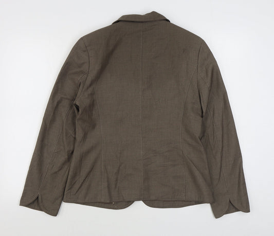 Womens UK Size 10 Gelco Brown Jacket