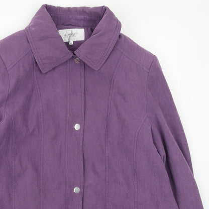 Womens UK Size 14 EWM Purple Jacket
