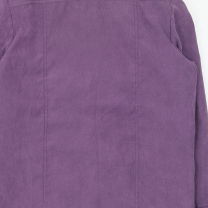 Womens UK Size 14 EWM Purple Jacket