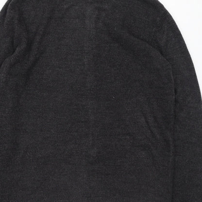 Womens UK Size 16 South Grey Cardigan Jumper