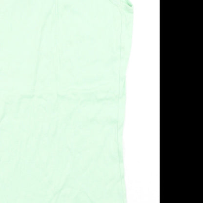 Womens UK Size 12 Dorothy Perkins Green Camisole Tank