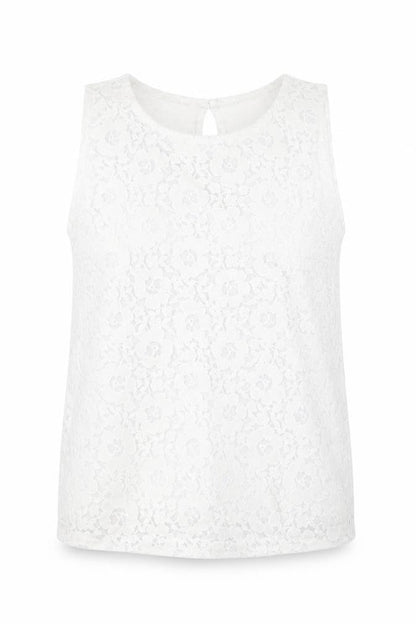 Womens UK Size 10 Topshop Ivory Camisole Tank