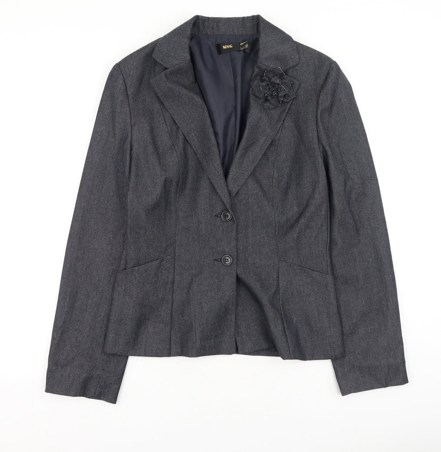 Womens UK Size 12 MNG Grey Jacket