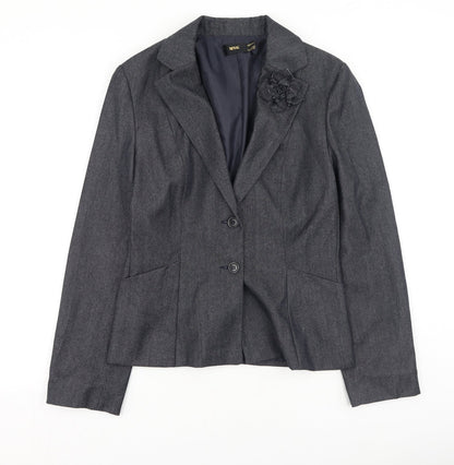 Womens UK Size 12 MNG Grey Jacket