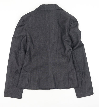 Womens UK Size 12 MNG Grey Jacket