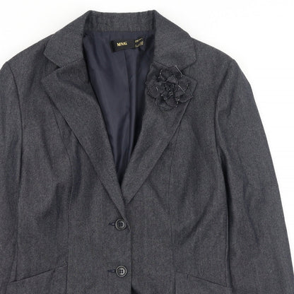 Womens UK Size 12 MNG Grey Jacket