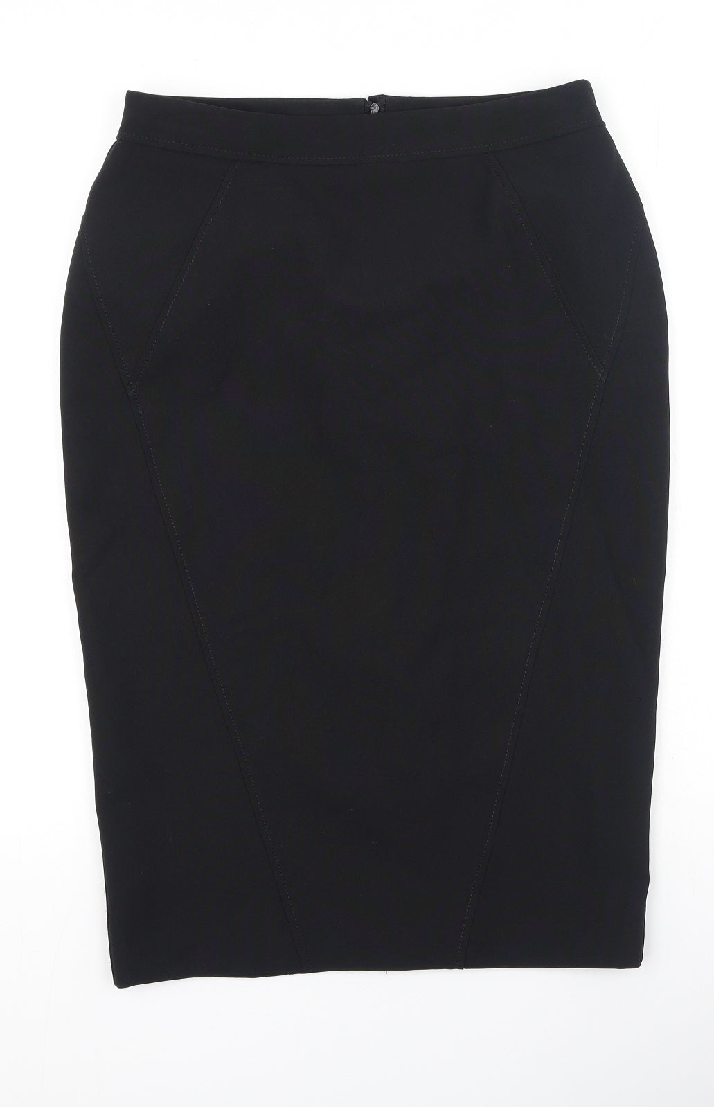 Primark  Womens Black  Polyester A-Line Skirt Size 10
