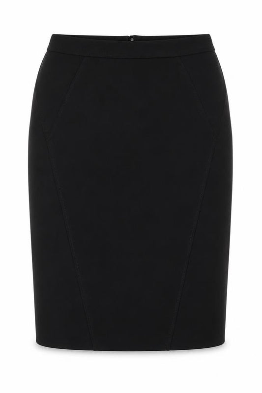 Primark  Womens Black  Polyester A-Line Skirt Size 10