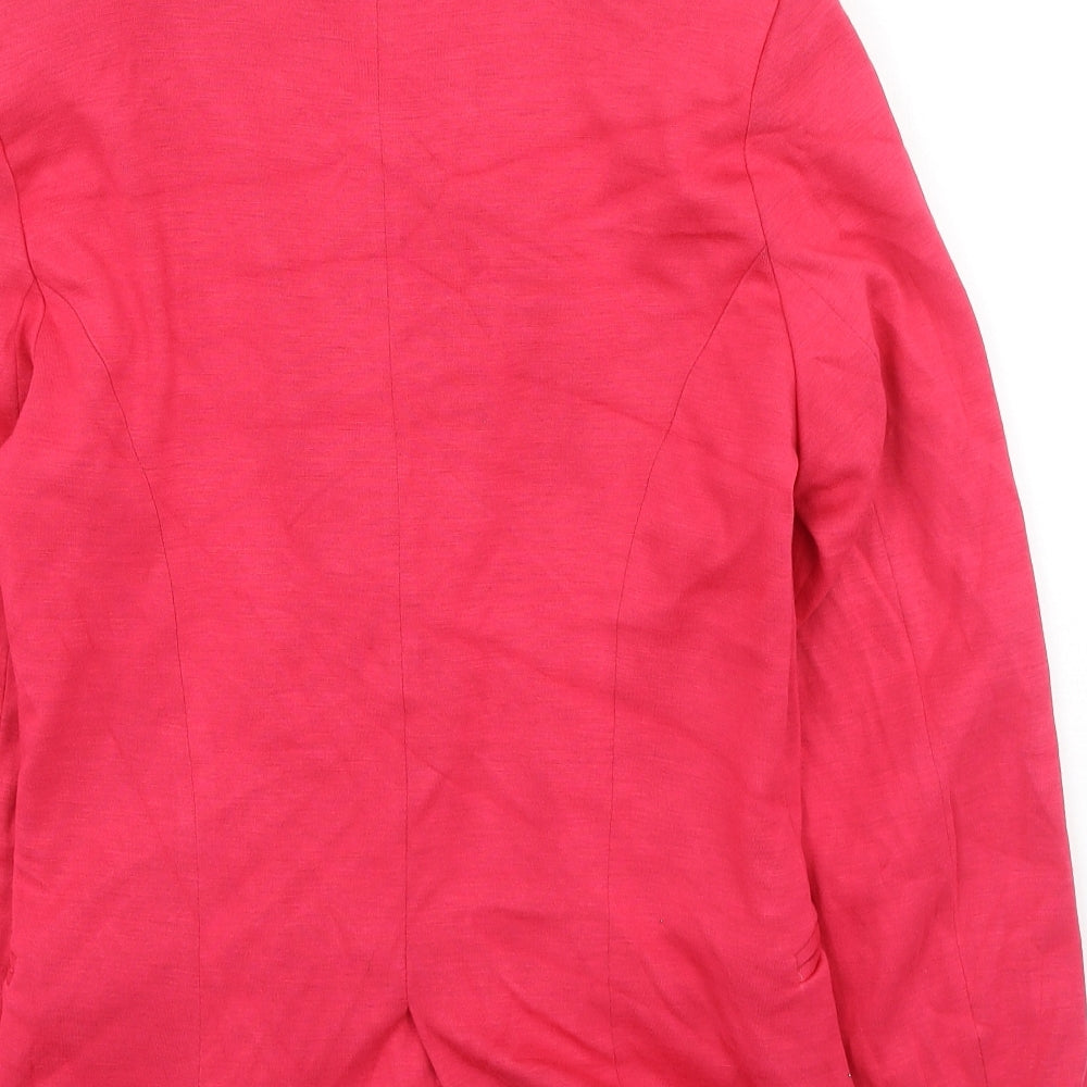 Womens UK Size 10 Preworn Pink Jacket