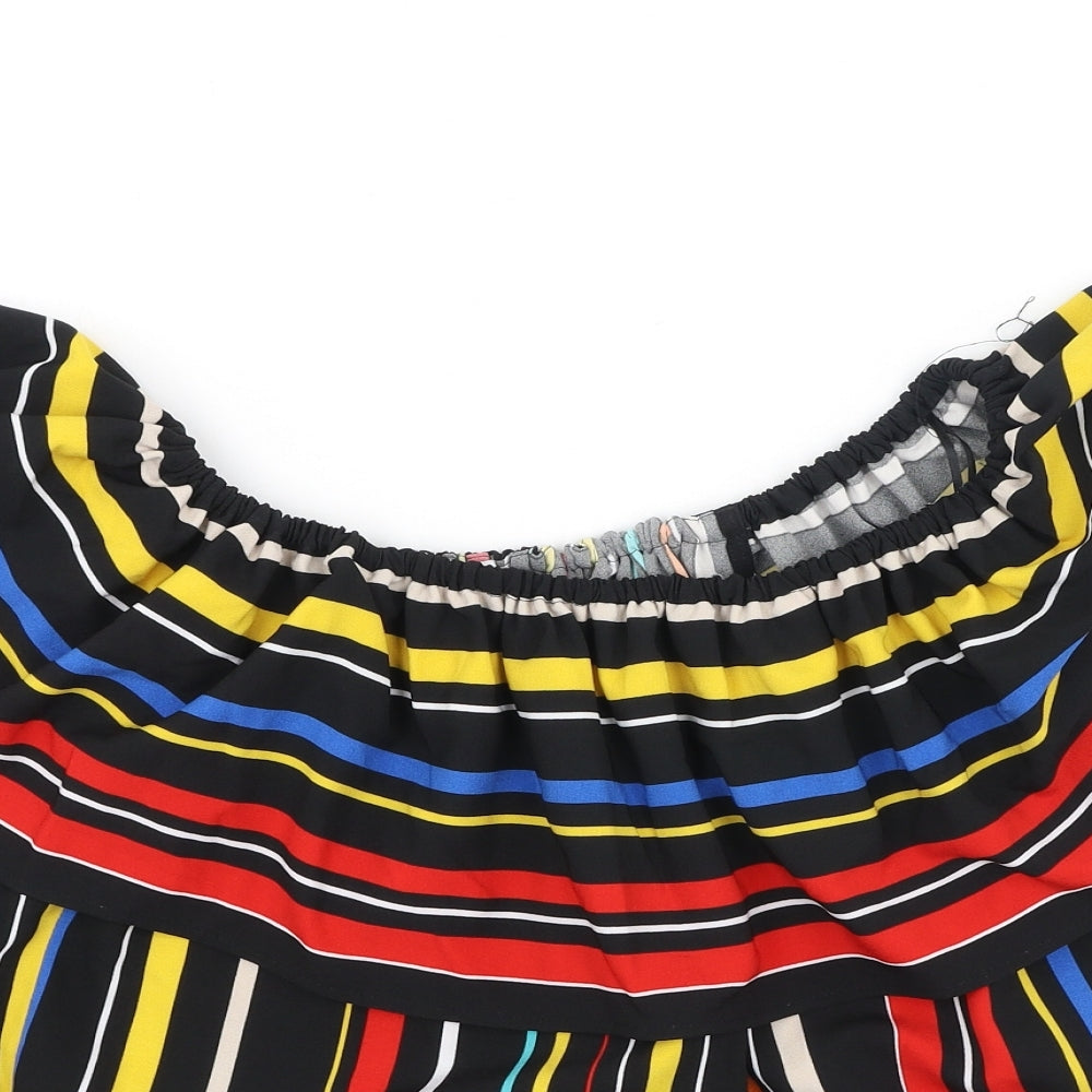 Womens UK Size 16 Marks and Spencer Multicoloured Basic Blouse