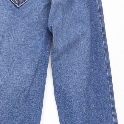 TU Girls Blue  Cotton Skinny Jeans Size 9 Months  Regular