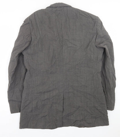 Mens UK Size 40 Marks and Spencer Regular Grey Suit Jacket