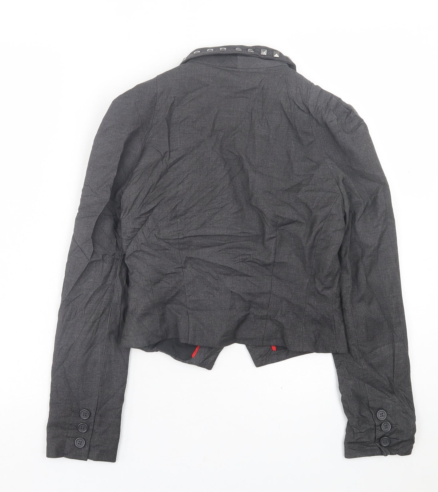 Womens UK Size 8 H&M Grey Jacket