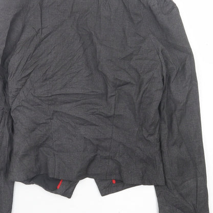 Womens UK Size 8 H&M Grey Jacket