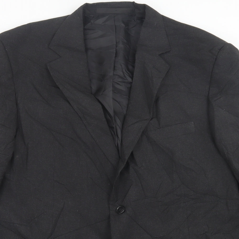 Mens UK Size 44 Marks and Spencer Regular Grey Suit Jacket