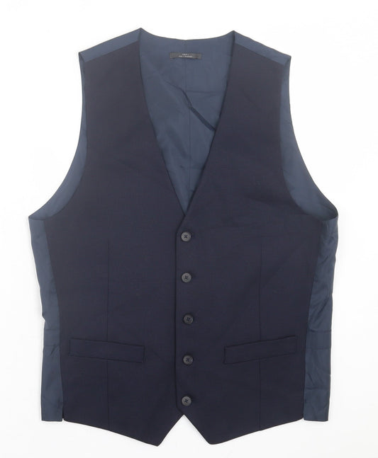 Mens UK Size S Marks and Spencer Regular Blue Suit Jacket