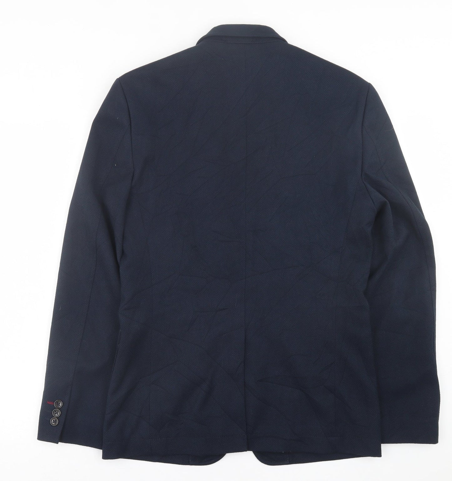 Mens UK Size 36 Burton Regular Blue Suit Jacket