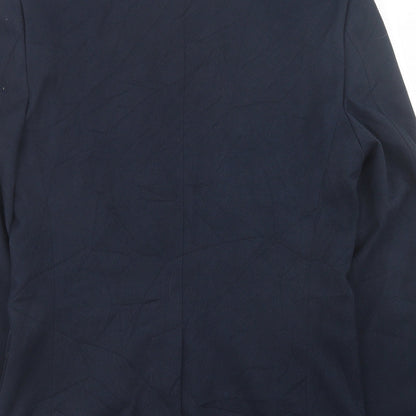 Mens UK Size 36 Burton Regular Blue Suit Jacket