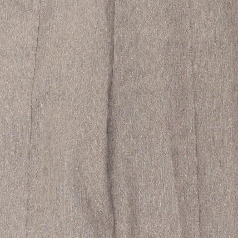 Womens UK Size 18 Marks and Spencer Regular Fit  Brown Trousers