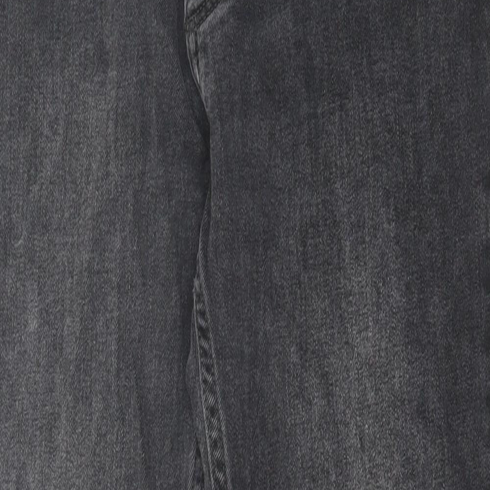 Mens UK Size 30 in Topman Regular Fit Skinny Black Jeans