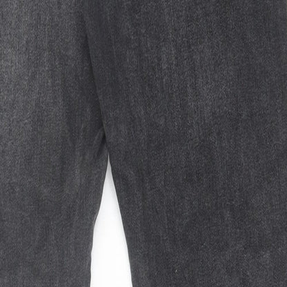 Mens UK Size 30 in Topman Regular Fit Skinny Black Jeans