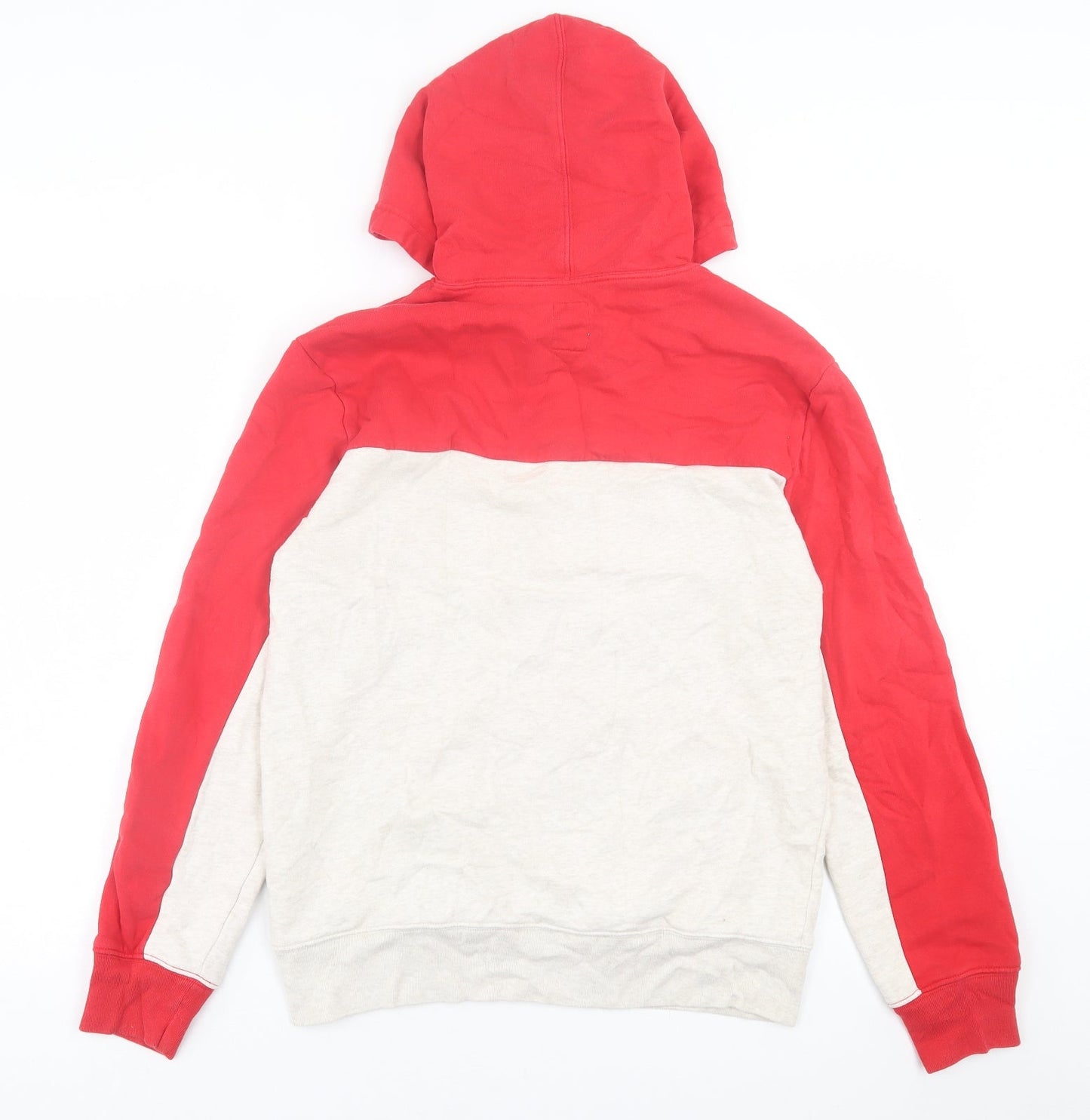 Mens UK Size S Gap Red Pullover Hoodie