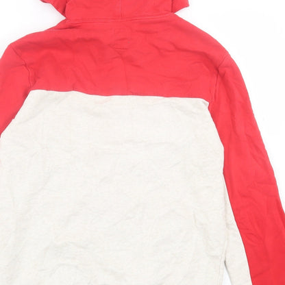 Mens UK Size S Gap Red Pullover Hoodie