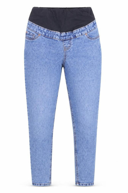 Womens UK Size 8 New Look Regular Fit Skinny Blue Jeans