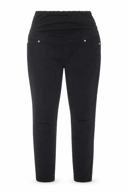 New Look Womens Black  Cotton Skinny Jeans Size 8 L28 in Regular