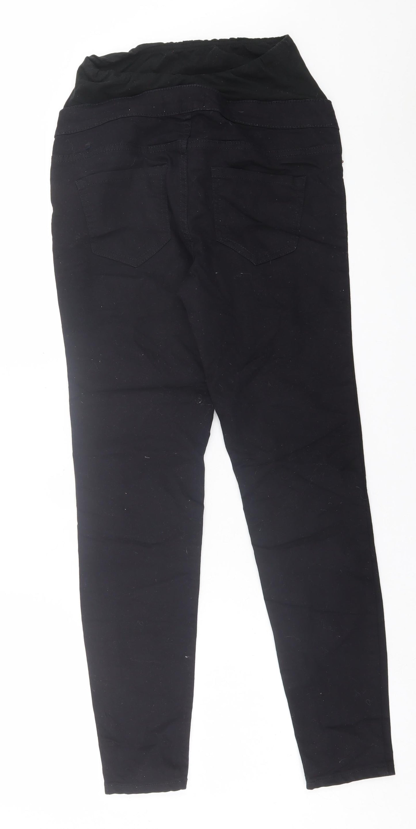 New Look Womens Black  Cotton Skinny Jeans Size 8 L28 in Regular