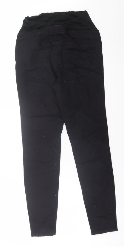New Look Womens Black  Cotton Skinny Jeans Size 8 L28 in Regular