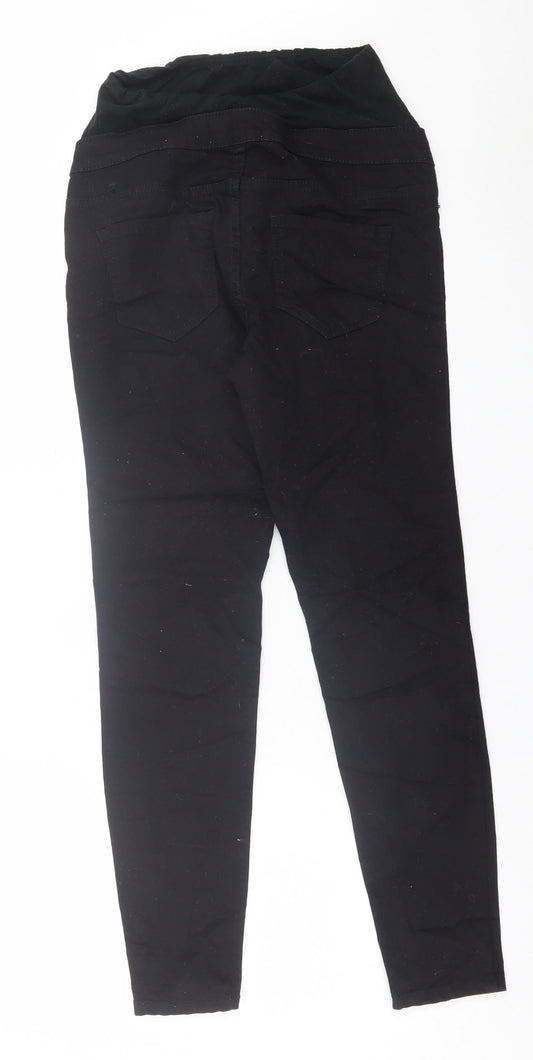 New Look Womens Black  Cotton Skinny Jeans Size 8 L28 in Regular