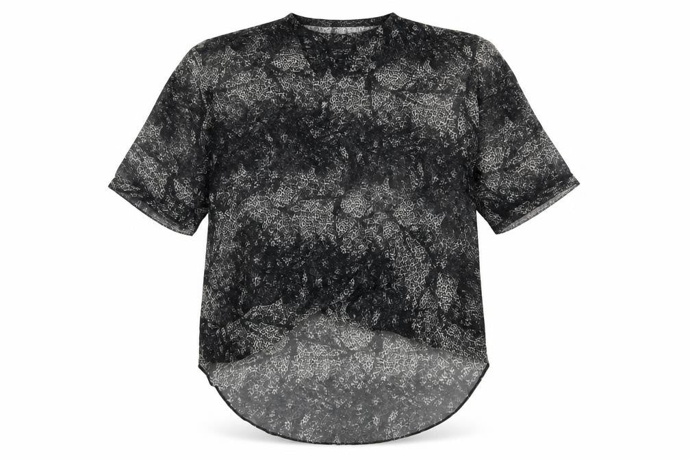 Womens UK Size 10 Topshop Black Basic Blouse
