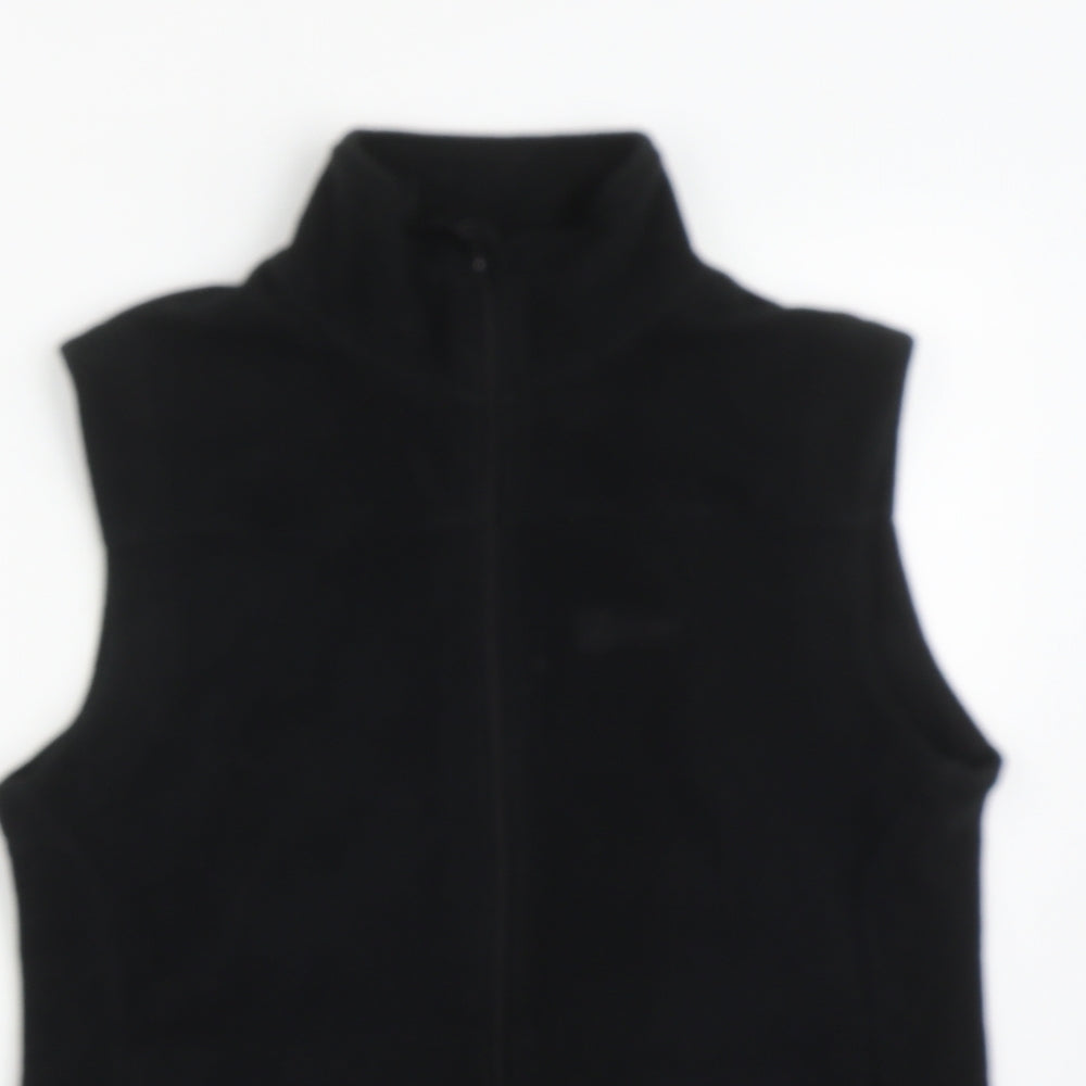 Womens UK Size 8 Hi Gear Black Vest Sweatshirt