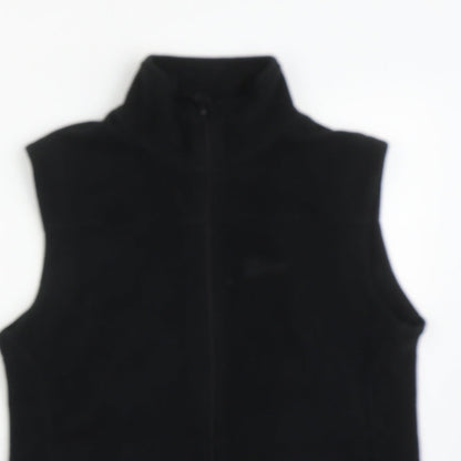 Womens UK Size 8 Hi Gear Black Vest Sweatshirt