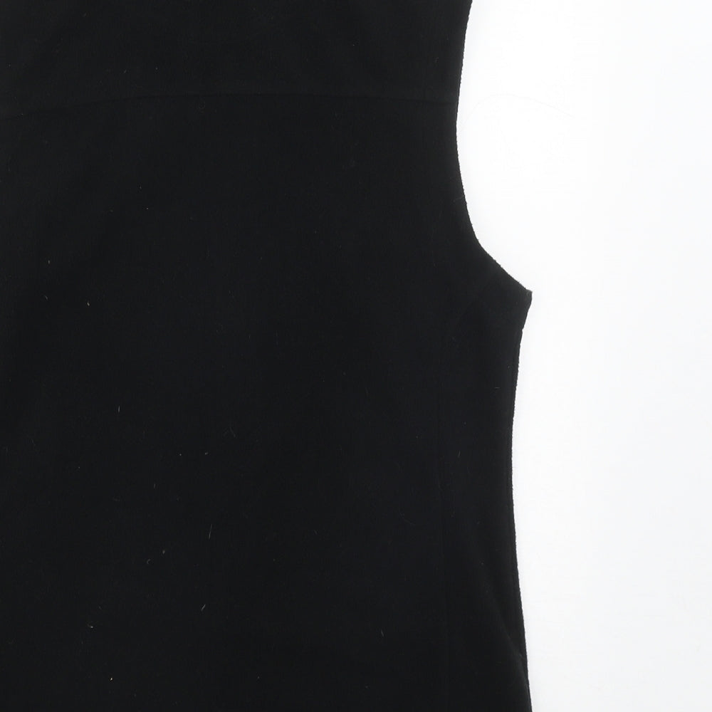 Womens UK Size 8 Hi Gear Black Vest Sweatshirt