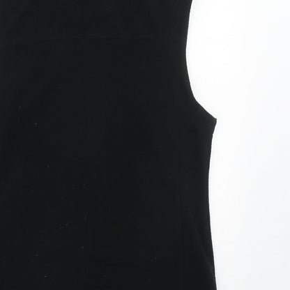 Womens UK Size 8 Hi Gear Black Vest Sweatshirt
