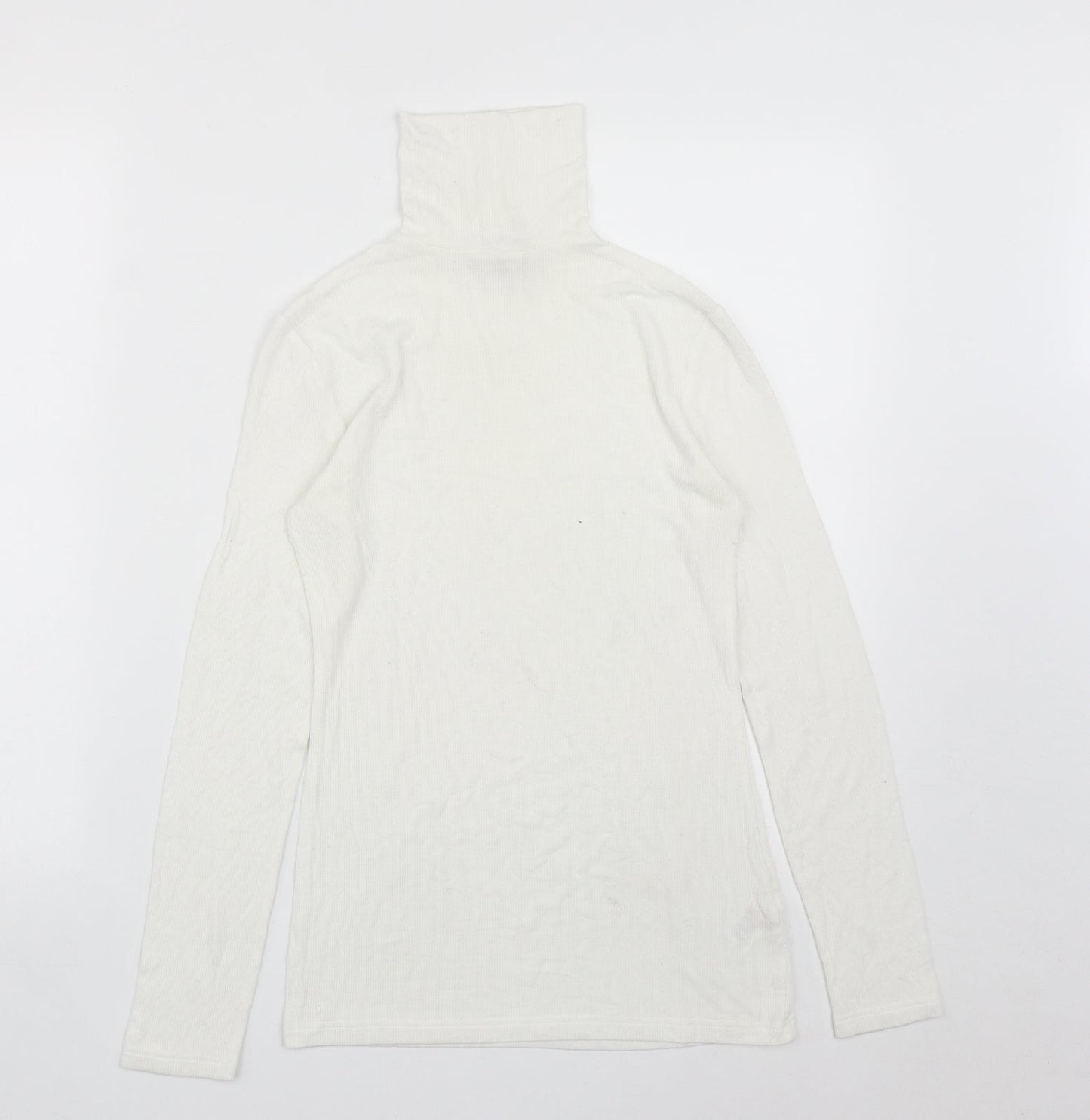 Womens UK Size 10 Matalan White Pullover Jumper