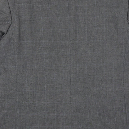 George Mens Grey  Polyester Jacket Suit Jacket Size 44