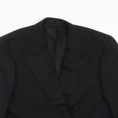 Mens UK Size 38 Marks and Spencer Regular Black Suit Jacket