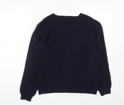 Womens UK Size M Matalan Blue Pullover Jumper