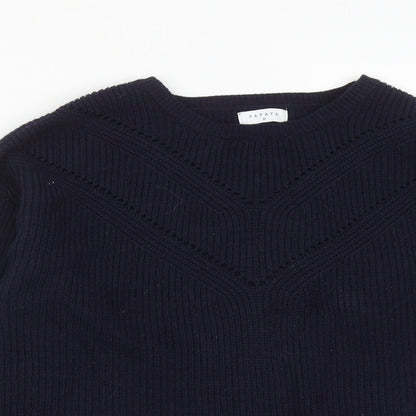 Womens UK Size M Matalan Blue Pullover Jumper
