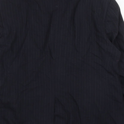 Mens UK Size 44 Burton Regular Black Suit Jacket