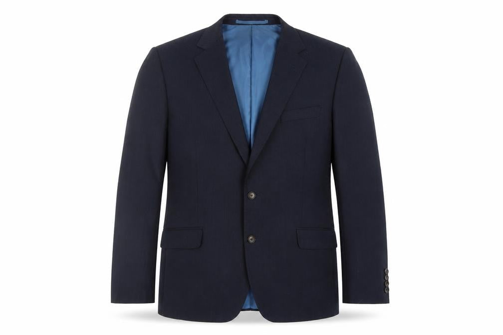 Mens UK Size 44 Marks and Spencer Regular Blue Suit Jacket