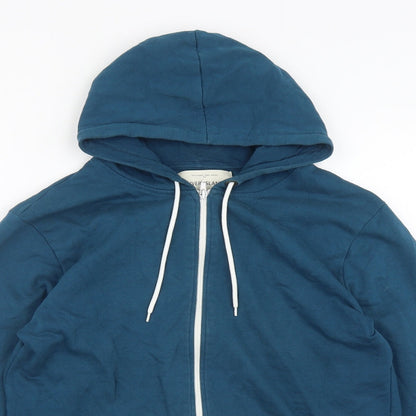 Mens UK Size  River Island Green Full Zip Hoodie
