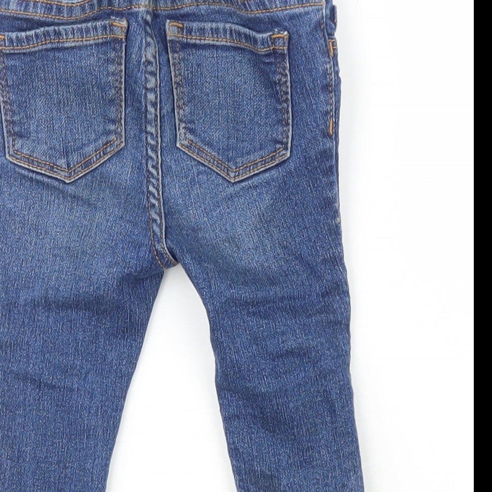 Gap Boys Blue  Polyester Cargo Jeans Size 6-9 Months