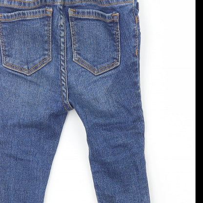 Gap Boys Blue  Polyester Cargo Jeans Size 6-9 Months