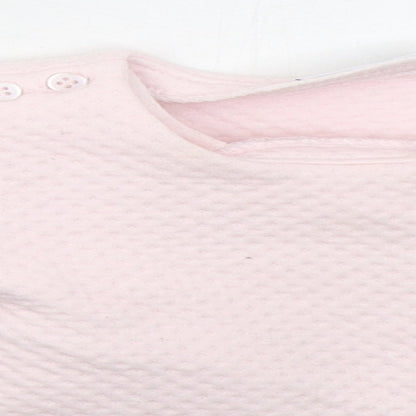 Rockabye-Baby Girls Pink  Polyester Cardigan Jumper Size 0-3 Months  Button